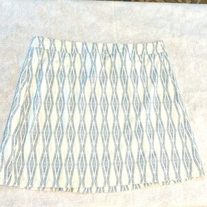 RipSkirt, blue and white, size XL